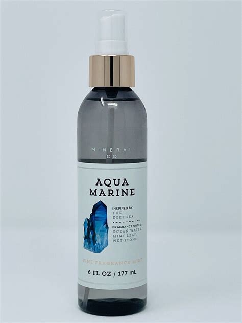 mineral co aquamarine fragrance mist.